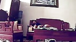 Hacked IP CAM - Asian mature couple sex