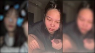 Cute Asian slut sucks cock and gets fucked