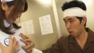 Super Sexy Japanese Nurses Sucking Part3