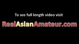 Hairy Pussy Asian Hottie Handjob Part2