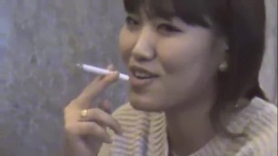 Korean Girl Smoking