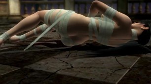 Dead or Alive 5 Sexy Momiji almost Naked Enjoy her Big Ass Doggy Exposure !