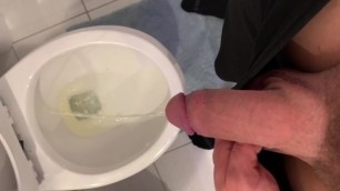 Straight up Pissing