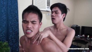 Asian Boys Simon and Jacob Barebacking