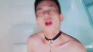 Cute Chinese Gay Boy Masturbate on Live Cam